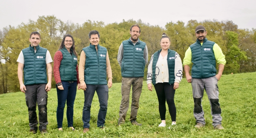 L'équipe Terra Care sur le terrain